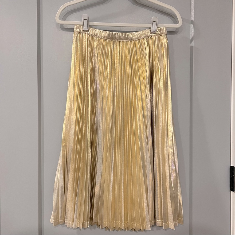 Banana Republic Gold Skirt